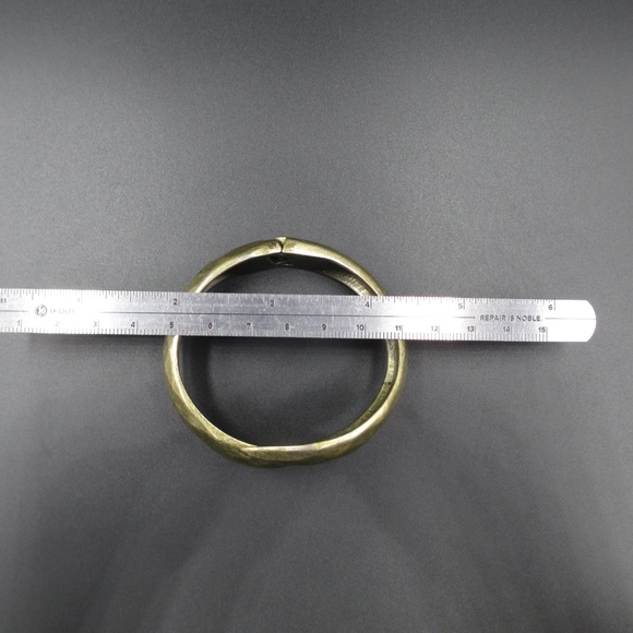 Vintage Gold Bronze Tone Rustic Bracelet - Picture 6 of 6